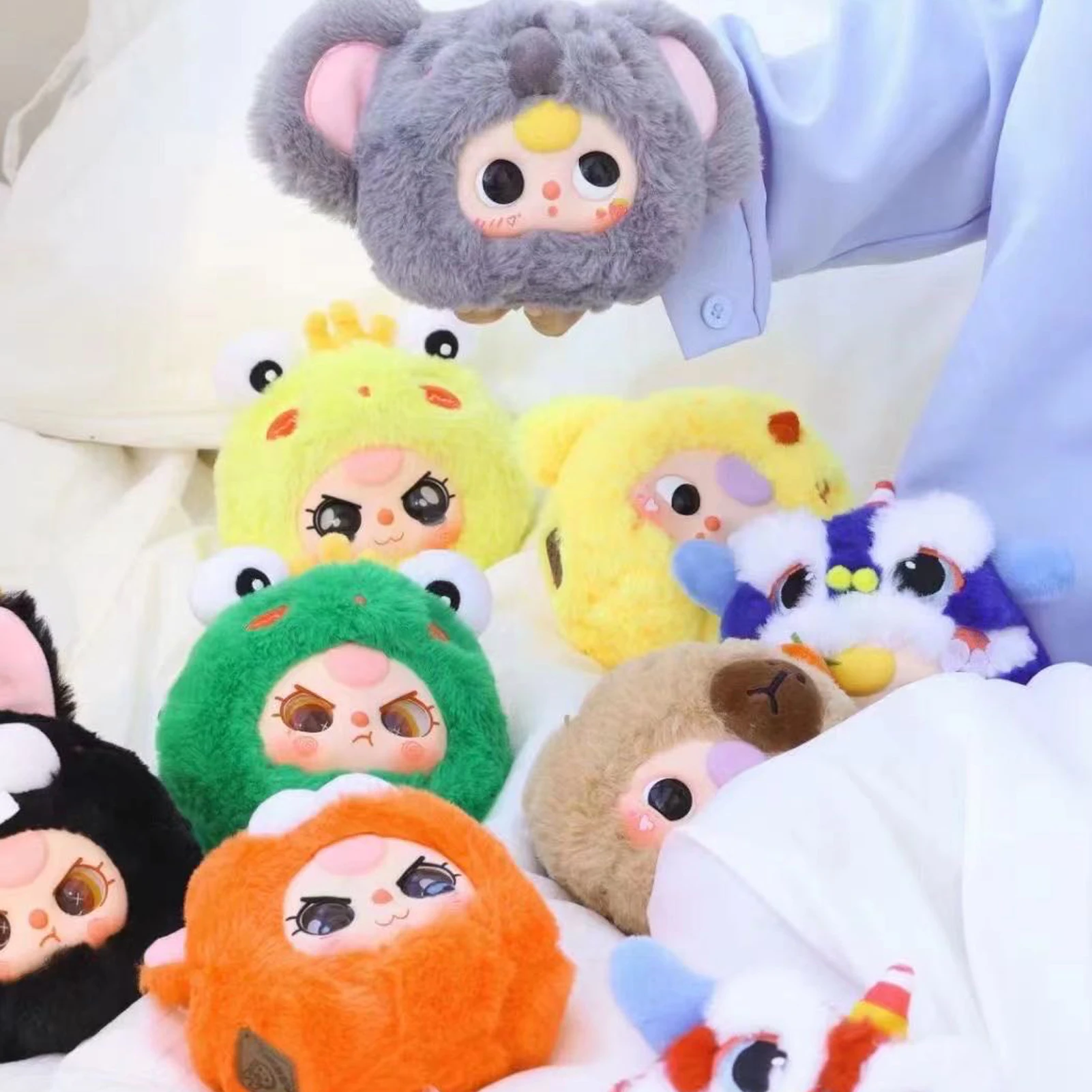thumbnail image 1 of Baby 3 years old V1 V2 Animal Party Doll Random Style Baby Three olds V1/V2 Dolls Cute Plush Doll Soft Doll Throw Pillow Toys, 1 of 5