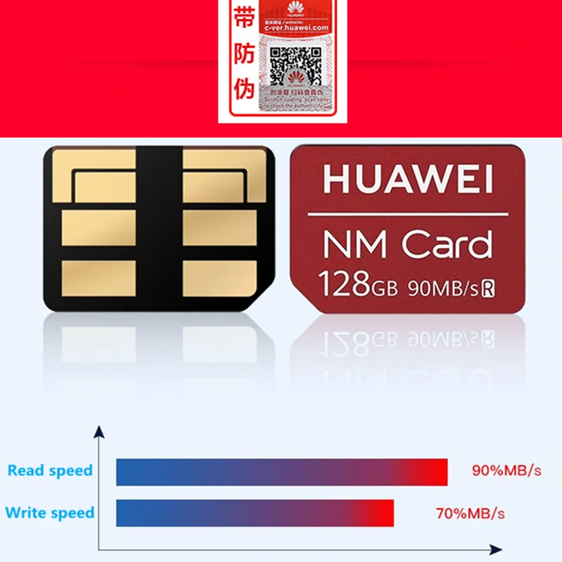 Original Huawei Nm Card 128/256gb Nano Memory Card For Huawei Mate30/40 Pro P30 P40 P50 Series
