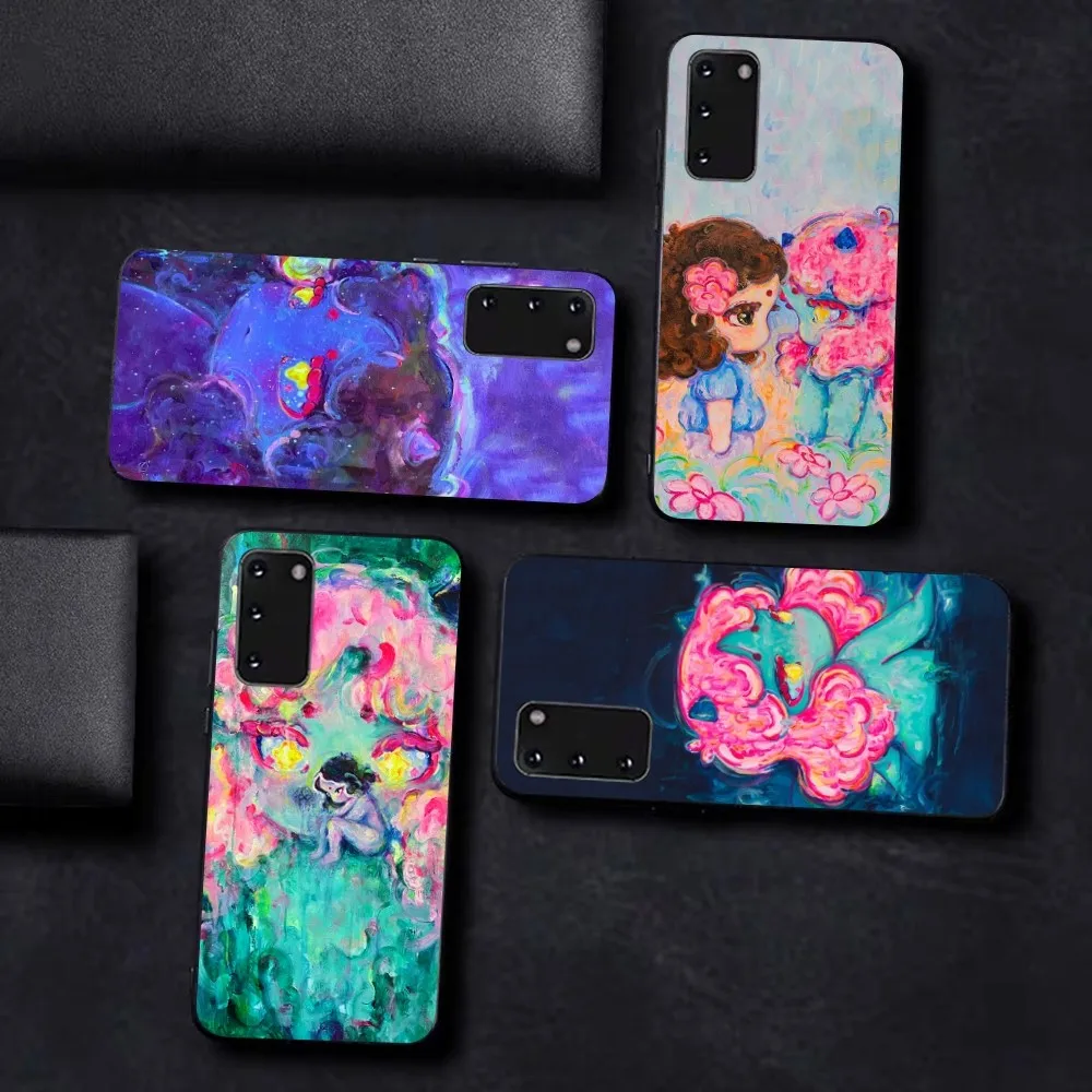 Okokume Cosmic Girl Custodia Per Telefono Per Samsung S 9 10 20 21 22 23 30 23Plus Lite Ultra Fe S10Lite Fundas