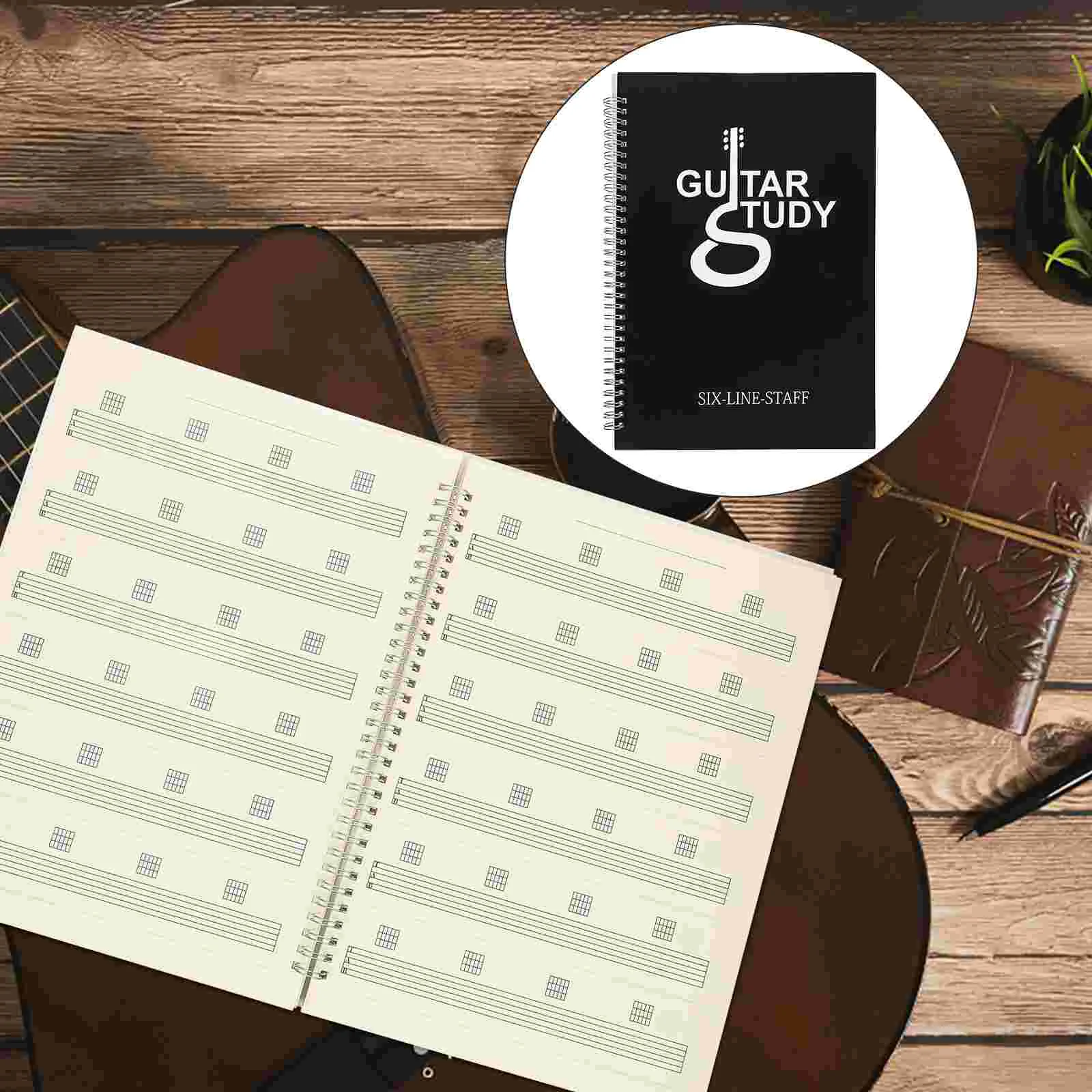 

Music Gift Notebook Guitar Sheet Music Notebook Guitar Sheet Music Notebook Guitar Beginner DIY Sheet Music Book Music Gift