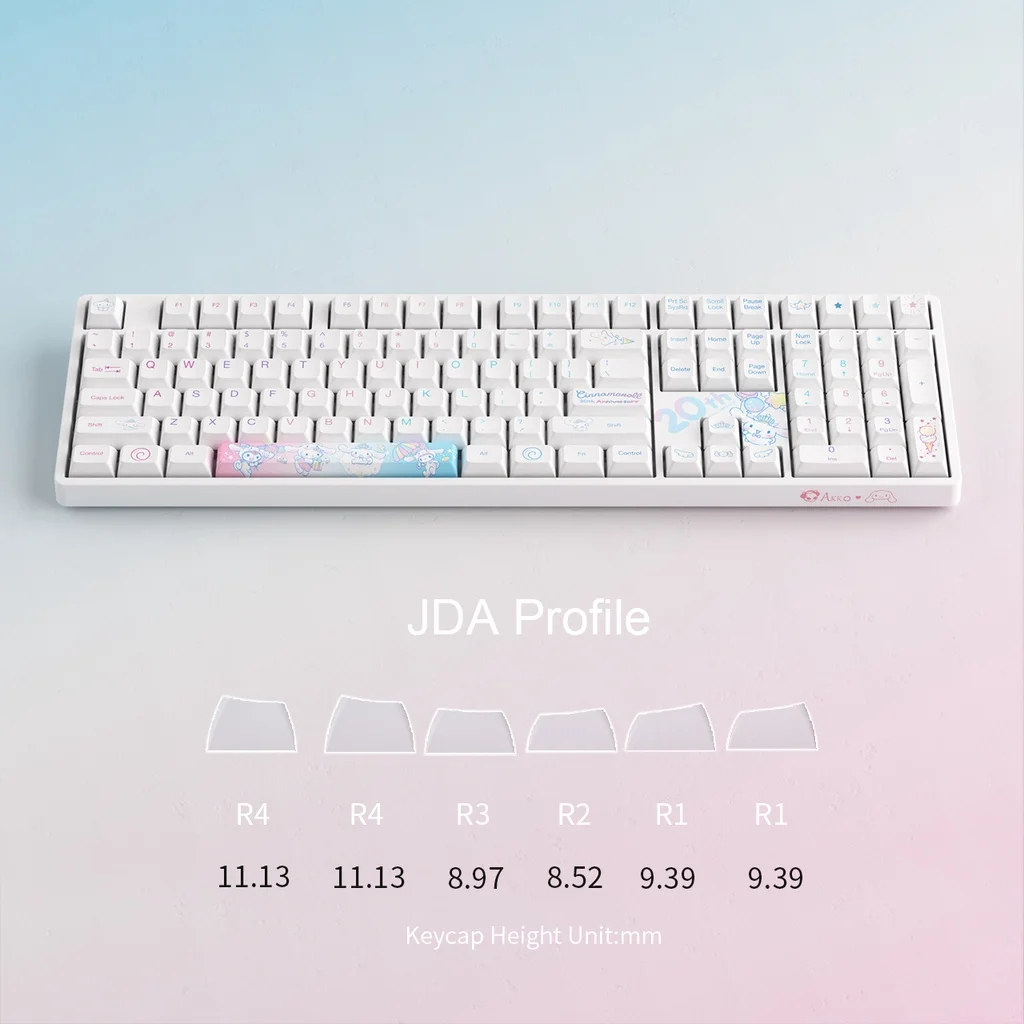 ポイントキャンペーン中 Akkoシナモロール 20周年記念 キーボード