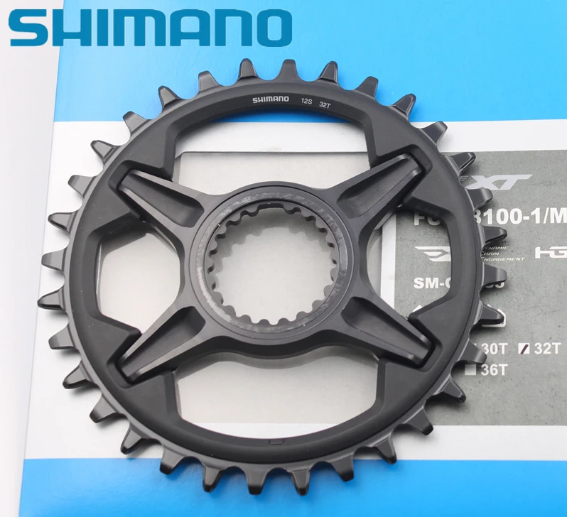 

Shimano XT M8100 M8120 M8130 Chainring 12 Speed Single Plate 1x12S 30T 32T 34T 36T