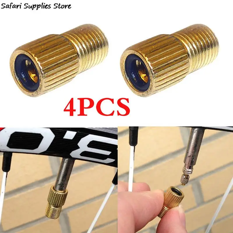 Bicycle Valve Adapter And Accessories 4Pcs/Set Converter Bicycle Pump Tool