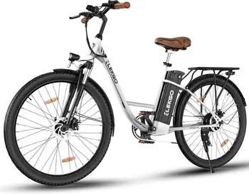 ELEKGO 28 Zolf E-Bike Elektrofahrad, 7-Gang-Getriebe, 36 V abnehmbarer Akku, Citybike mit Geschwindike bis 25 km/h, LCD-Display 1
