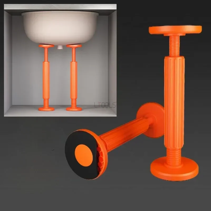 

Регулируемая Опора Новинка 20-45 см подъемный кронштейн для мебели увеличение ножек шкафа установочный домкрат положительный отрицательный болт поддерживающий луч