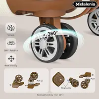 Ensemble de bagages légers et durables de 7 pièces, valise de voyage familiale avec serrure TSA et roues pivotantes lisses 5