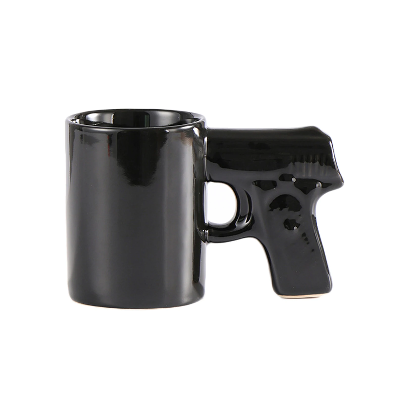 2022 New Novelty Revolver Pistol Handle Bullet Cup Beer Coffee Gun