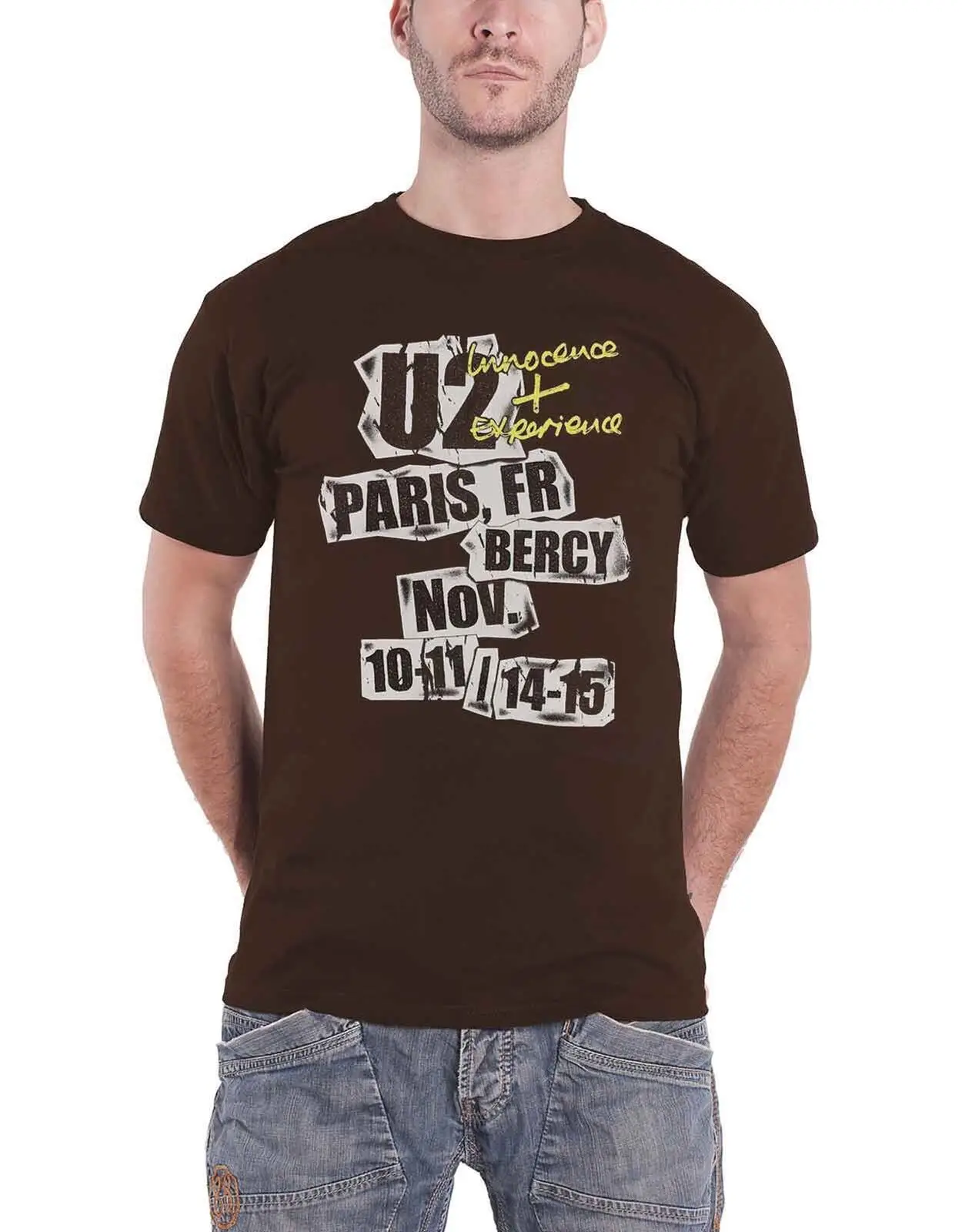 U2 I + E Paris Event 2015 Tour T Shirt