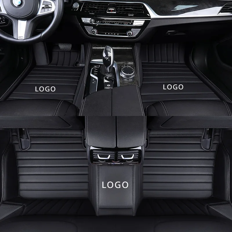 

Custom 3D Large Stripes Car Floor Mats for Mitsubishi ASX RVR 2011-2022 Eclipse Cross 2017-2022 Lancer Interior Car Accessories