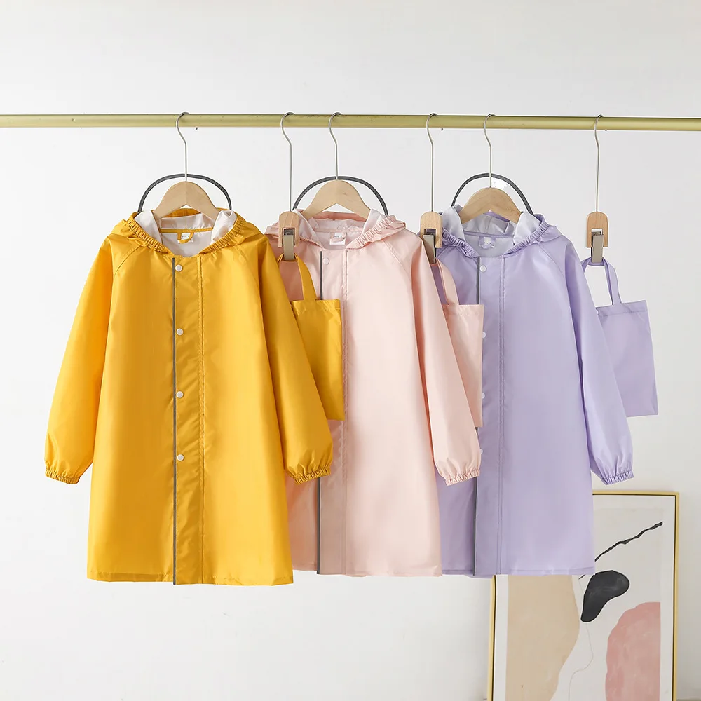 

Pink Yellow Purple Hood Rain Coat Poncho Women Kids Waterproof Rainwear Hiking Camp Raincoat Cloak Portable Lightweight