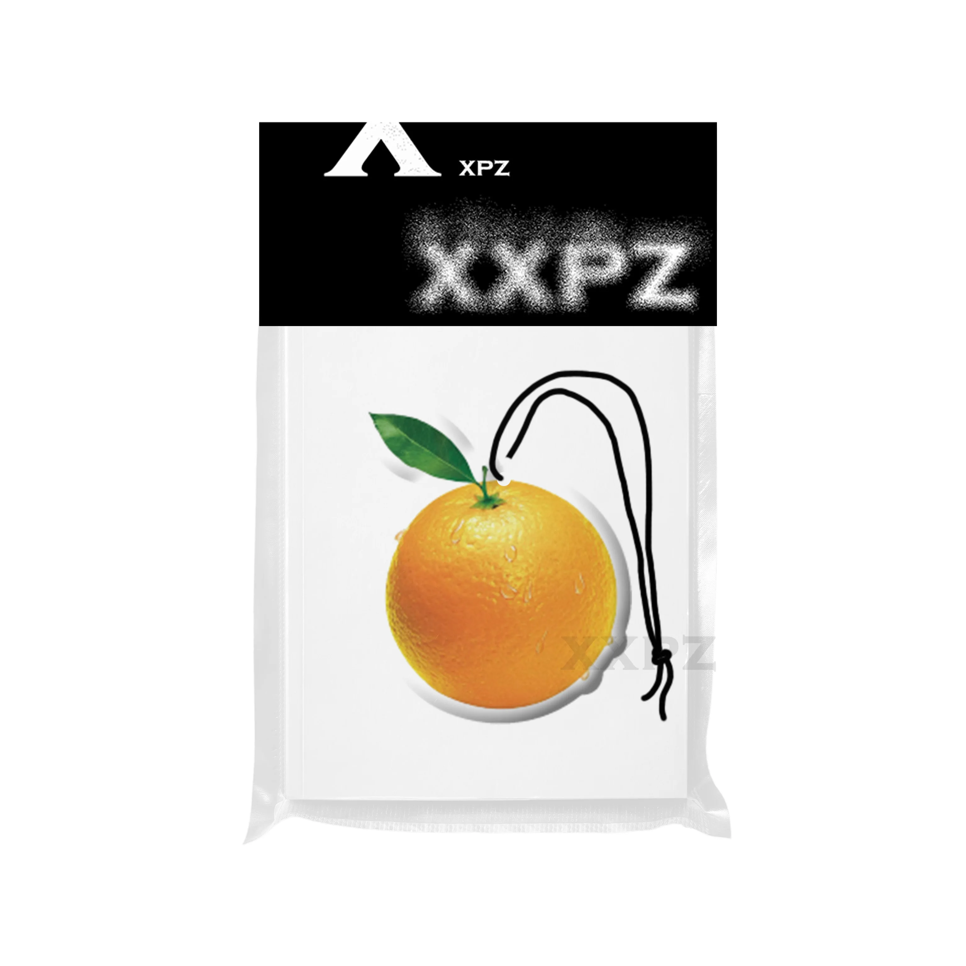 Orange-Shaped Car Air Freshener - Aromatherapy Scented Gift Set