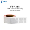 50pcs Size 73*21mm U8 U9 MR6 H9 Chipset ISO18000-6C EPC G2 860-960Mhz Adhesive Sticker UHF RFID Passive 9662 Label Tag 5