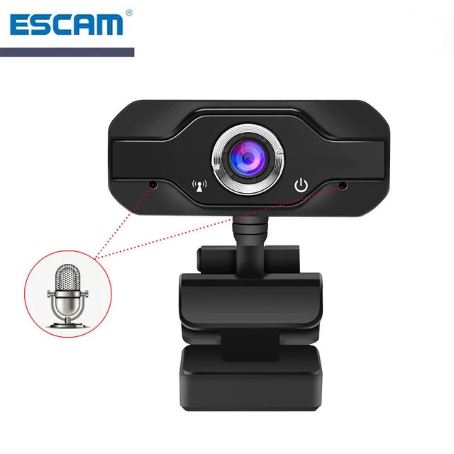 Webcam Pro HD 1080 px USB avec double micro intelligent intégré