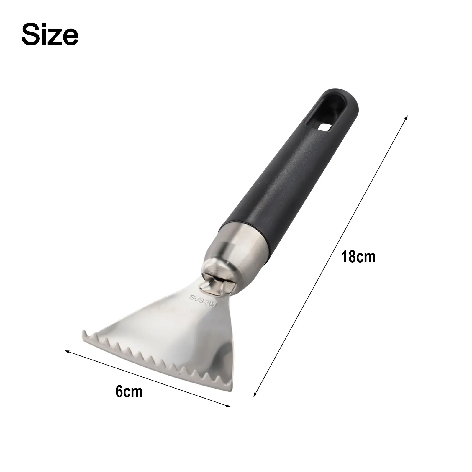 Efficient Fish Scales Scraping Stainless Scaler For Fish Cleaning Tools Skin Brush Scraping Scale Peeler Scale Remover