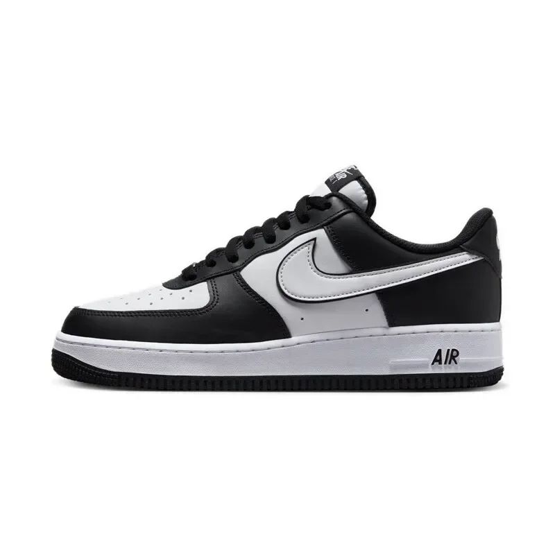 Iconic Brand Air Force 1 Low Men's and Women's fashion plate shoes non slip wear resistant casual shoes white and black colors