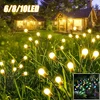 6/8/10 LED Solar Garden Lights Powered Firefly Lights Outdoor Garden Decoration Landscape Lights Firework Firefly Lawn Lamps 1