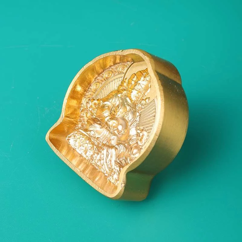 Miniature 3D Buddhist Figures Making Molds, Yellow Tantric Casting Tools, Variety Shapes, DIY Mold Crafts, Buddhism Supplies