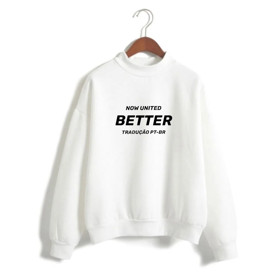 

New Harajuku Fashion Now United Hoodie Pullovers Women Long Sleeve Sweatshirts Kawaii Clothes Hiphop Streetwear Tops