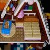 Creative Mini Christmas Gingerbread man House Building Blocks Hut Model Assemble Bricks Toy Holiday Gifts For Kid Girl Boy Adult 5