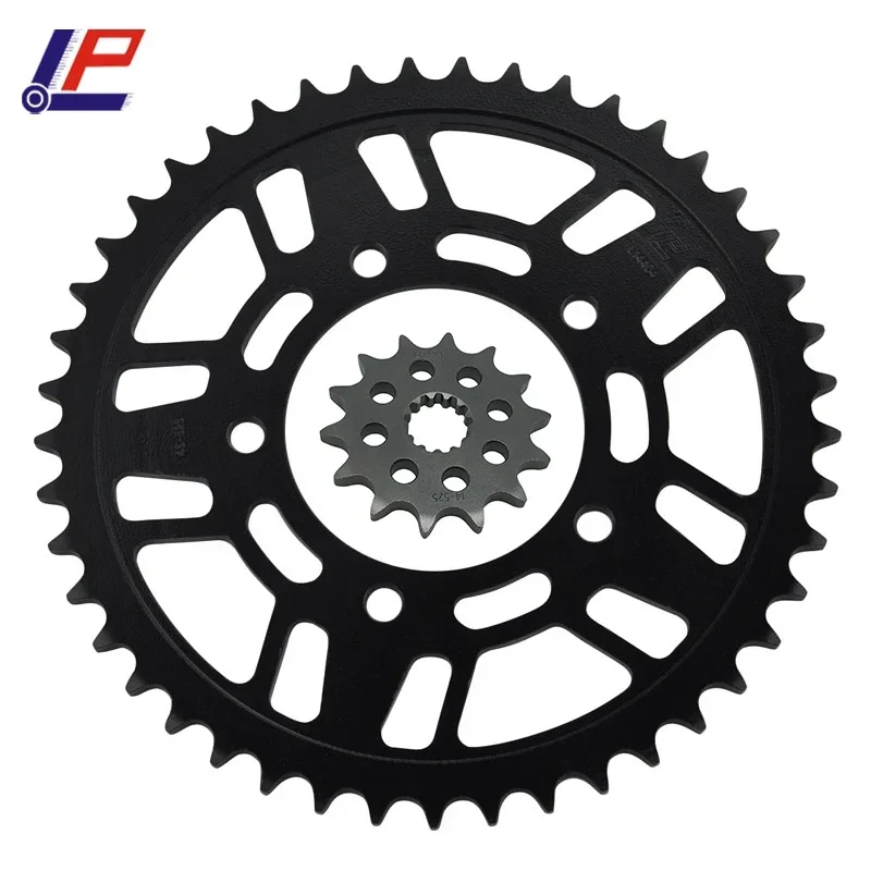 

LOPOR 525 CNC 14T 45T Front Rear Motorcycle Sprocket For SUZUKI GSX-R400 J,RK RAK GK73A GSX-R GSXR 400 1988 1989