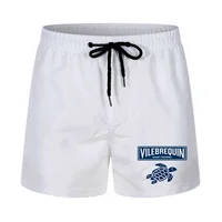 New Beach Shorts Fun Animal Print VILEBREQUIN Turtle Summer Men's Shorts Casual Loose Breathable Fitness Fashionable Sweatpants 2