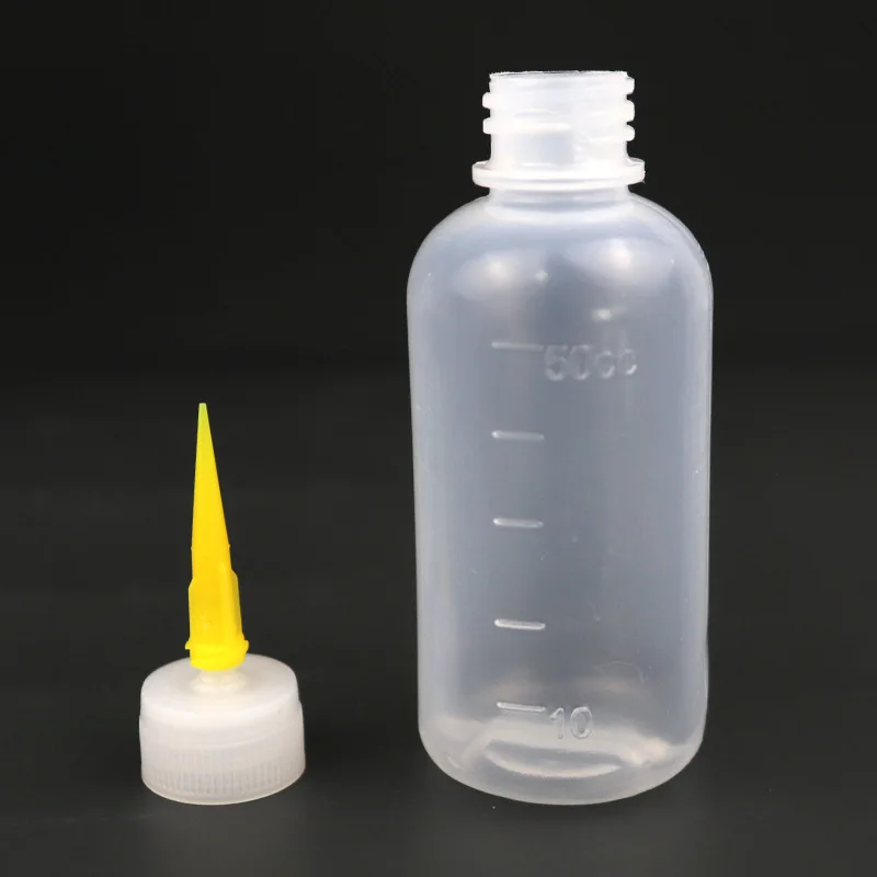 Jam Painting Squeeze Bottles with 7 Nozzles Cream Cake Decor 50ML Bottle for Baking Drawing Pastry Tools Kitchen Accessories