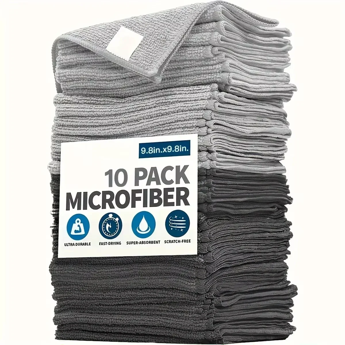 Microfiber Towel Cleaning Cloth Microfiber Cleaning Cloths Microfiber Towels Fiber Towel Microfiber Washing Towel 5/10/20pcs Kitchen Towel Ultra-fine Fiber Cleaning Cloth Set
