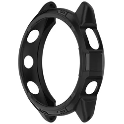 Anti - Scratch Soft Silicone Protective Case Cover for Garmin Forerunner (Black)