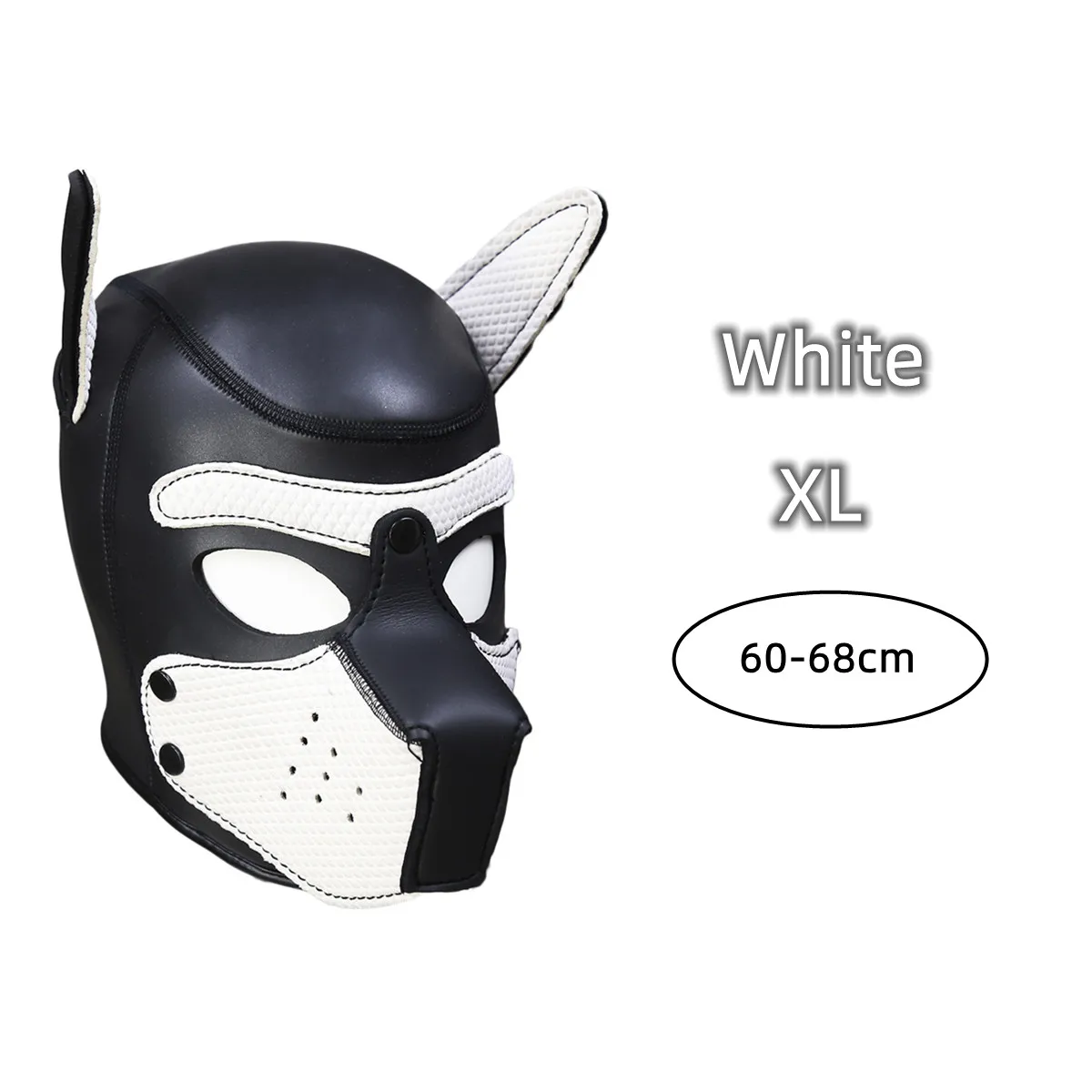 XL Brand New Puppy Cosplay Full Head Hood Mask with Ears