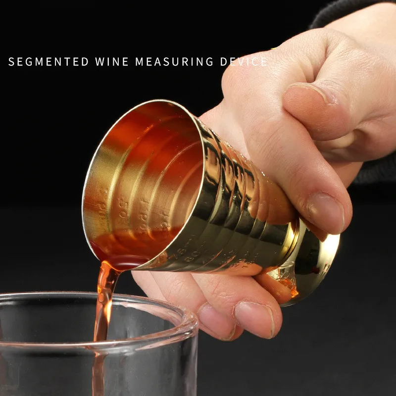 Jigger Da Bar In Acciaio Inox - Misurino Professionale Per Cocktail - Foto 13