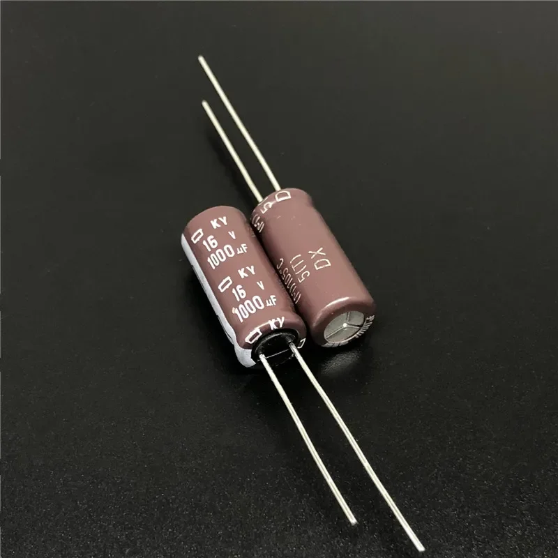 Aluminum Electrolytic Capacitor 10pcs 1000uF 16V NIPPON NCC KY Series 8x20mm Low ESR 16V1000uF Motherbord