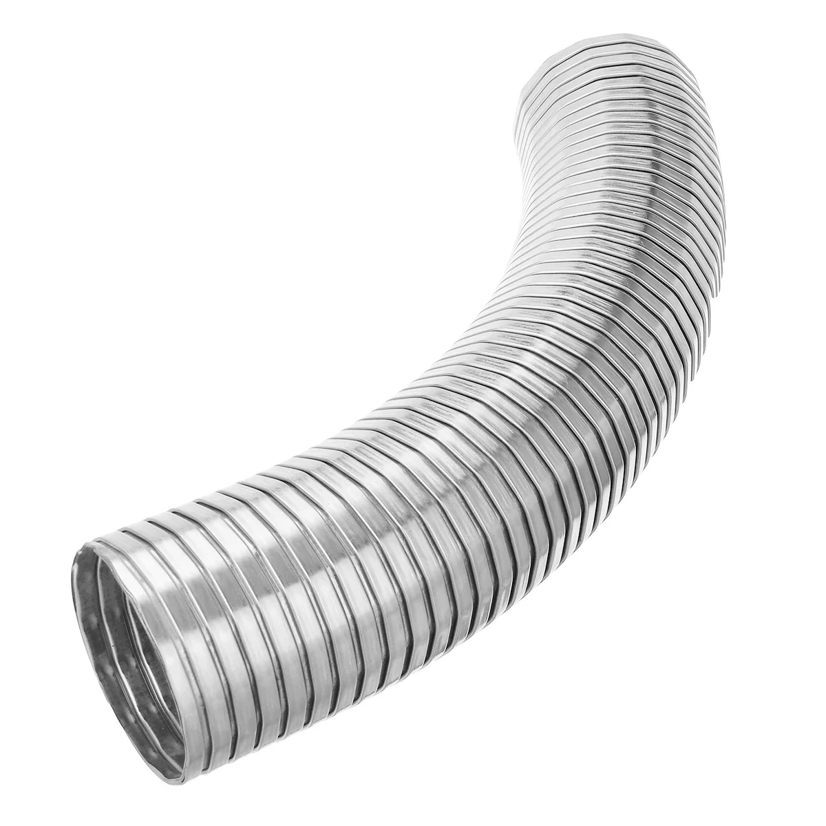 250mm Universal Stainless Steel Exhaust Middle Link Pipe Flexible Polylock Exhaust Pipe Quick Repair Tube exhaust pipe