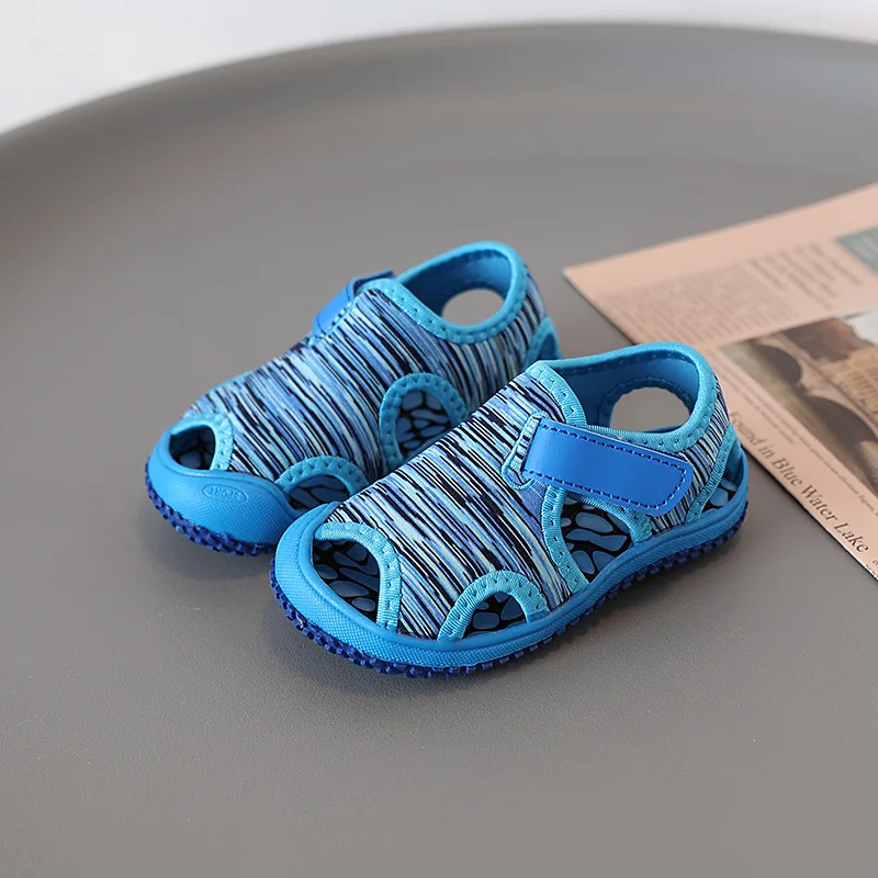 Girls' Sandals 2024 Spring/Summer New Collection, Children's Baotou Sports Beach Shoes, Boys' Water Shoes, Candy colored Foreign - 3