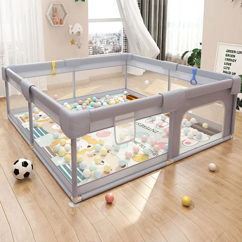 Baby Playpen Infant shining Baby Playpen for Children 0-6 Years Old Kids Indoor Safety Fence