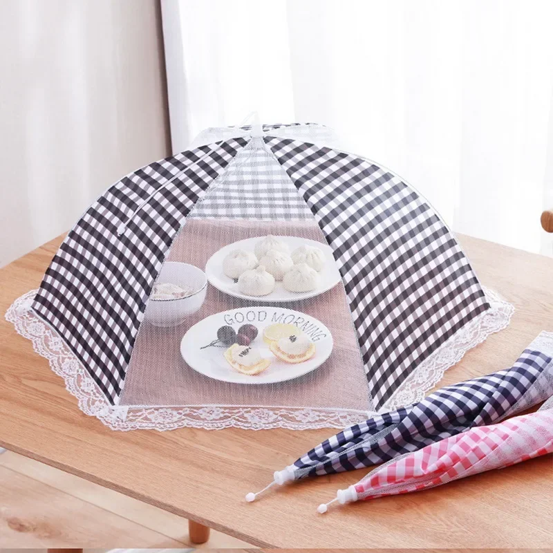 Food Cover 1PC Portable Umbrella Style Anti Mosquito Meal Cover