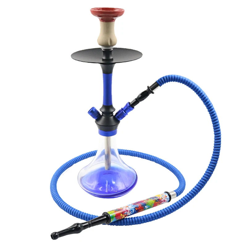 1.88m Leather Hookah Hose Shisha Water Pipe Chicha Narguile Smoking Set Glass Hookah Accessories Gadget Tools 1PC