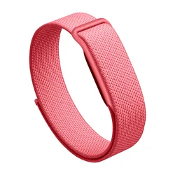 Nylon Air Breathable Braided Wristband with Buckle - Premium Replacement Watch Strap Accessories - Fitbit Air (Berry)