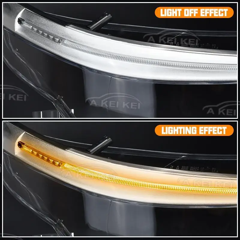 Fit Für BMW E60 E61 525I 530I 545I 550I 2008-2010 LED AFS Auto Scheinwerfer Shell Scheinwerfer Abdeckung scheinwerfer Objektiv Mit Loch – Detail 6