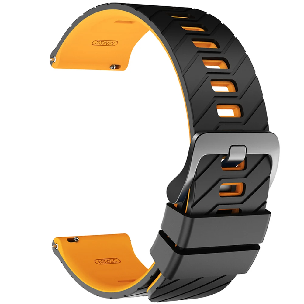 Premium 22mm Wide Replacement Watch Band Strap, Compatible with Smartwatches