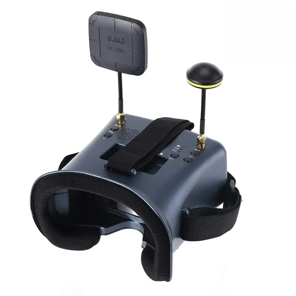 Casque FPV 4.3" 800x480 DVR 40CH EV800D avec batterie 2000mAh