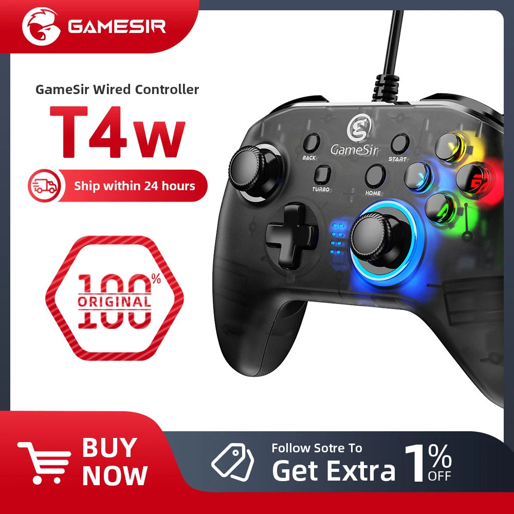 Gamesir-t4w-wired-gamepad-controlador-com-vibra-o-e-fun-o-turbo ...