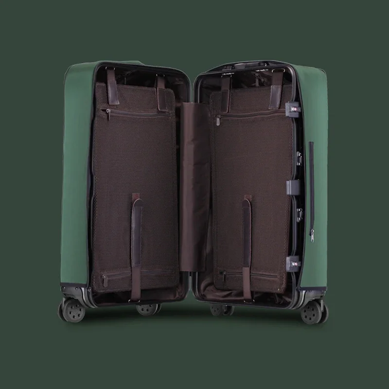 Universal Clear Cover with Zipper Luggage Covers with Elastic Cloth Dusproof Protective Covers 20"24"28"30" Travel Organizer
