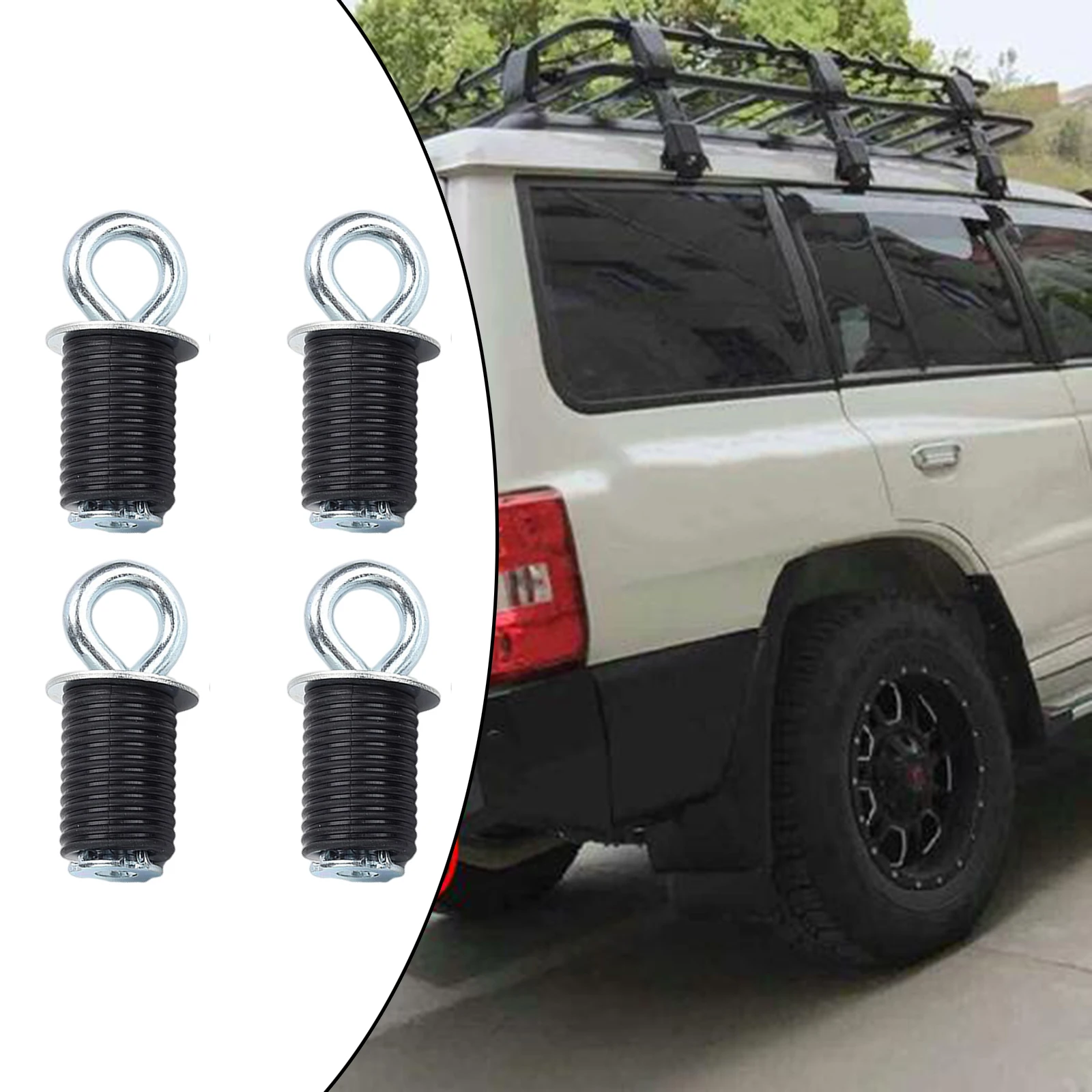 4 Pezzi Tie Down Anchors Ricambi Auto Adatti Per Polaris Rzr 570 900 1000 Xp Atv Utv Accessori Moto