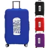 Luggage Cover Hamburger Pattern Suitcase Cover Protector Thicker Elastic Dust Covering18-32 Inch Trolley Case Travel Accessories 1