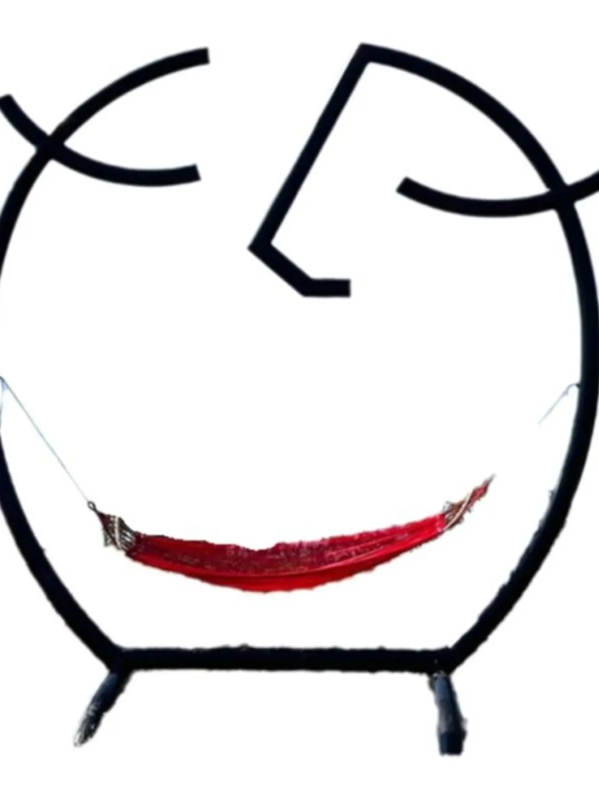 

Customized Smiley Swing Outdoor Stainless Steel Hammock