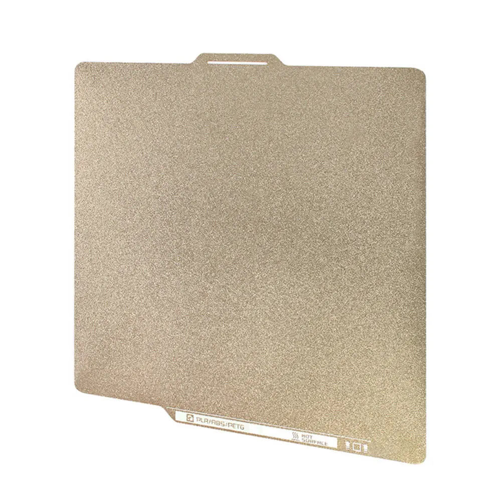밤부랩 P1P/X1C 빌드 플레이트 257x257mm PET 베드 텍스처 양면 스프링 스틸 시트 PET 플레이트 (밤부랩 3D 프린터용)