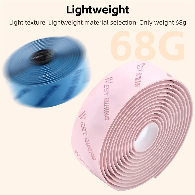 WEST BIKING Road Bike Handlebar Tape Lengthen MTB Road Bike Bar Tape Anti-Slip Shock-absorption Grip Bicycle Accessories bike handlebar tape