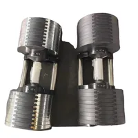 YTYIN Adjustable Home Gym Equipment 4kg Increments 20kg 32kg 36kg 50lb 80lb Free Weights Dumbbells