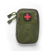 Trousse de premiers secours sac médical Bug Out sac trousse médicale d'urgence Camping Safari extérieur EDC poche portefeuille Molle sac de sport de plein air 6