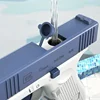 Summer Mini Manual Water Gun Toy Glock Pistol Unharmful Non Electric Water Spray Toy Outdoor Swimming Pool Beach for Kids Adult 4